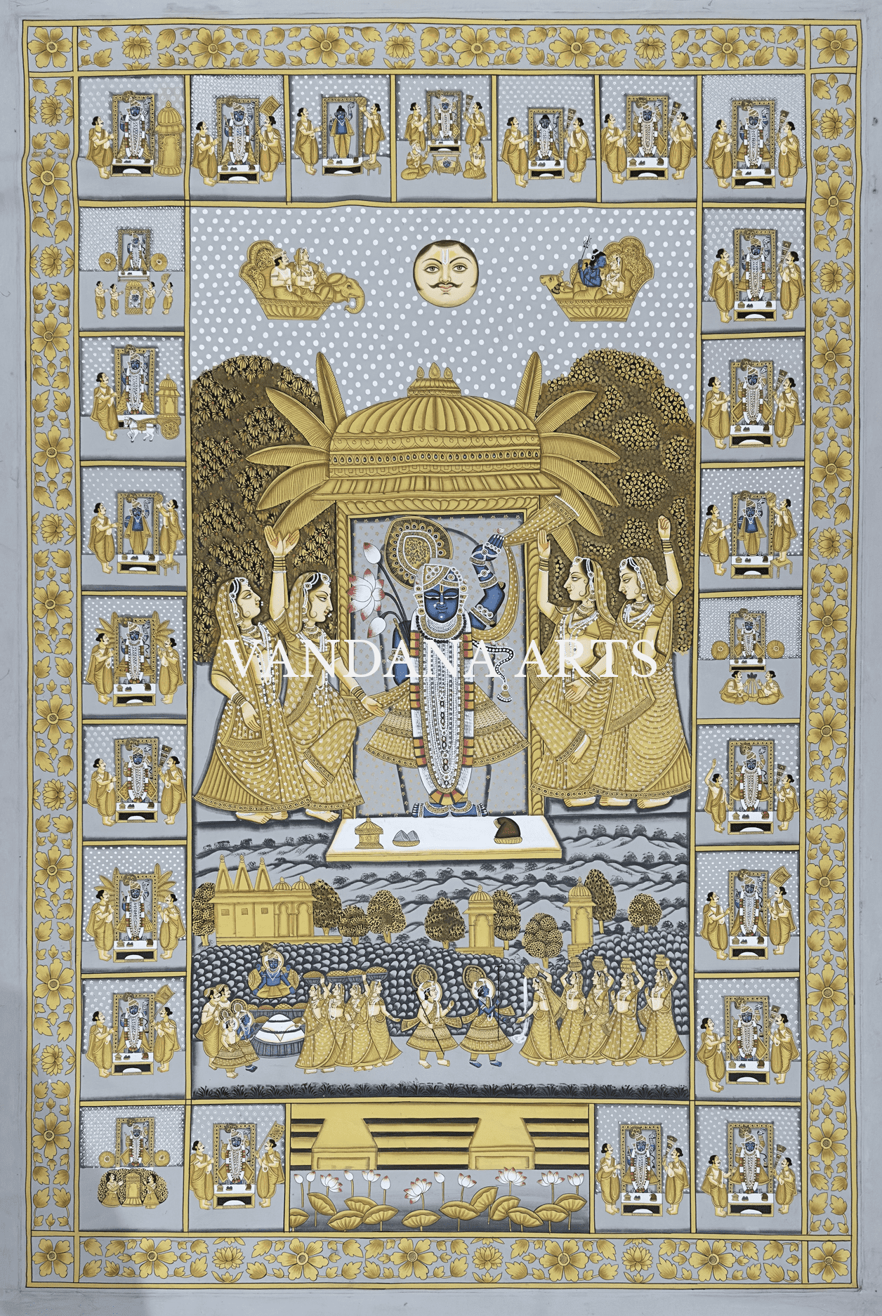 Shrinathji Sharad 24 Utsav Pichwai