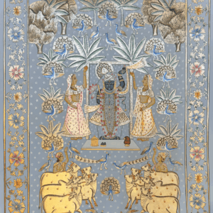 Shrinathji Blue Contemporary Pichwai