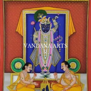 Shrinathji utsav shringar 10X12 inches