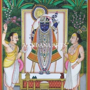 Shrinathji utsav shringar 10X12 inches