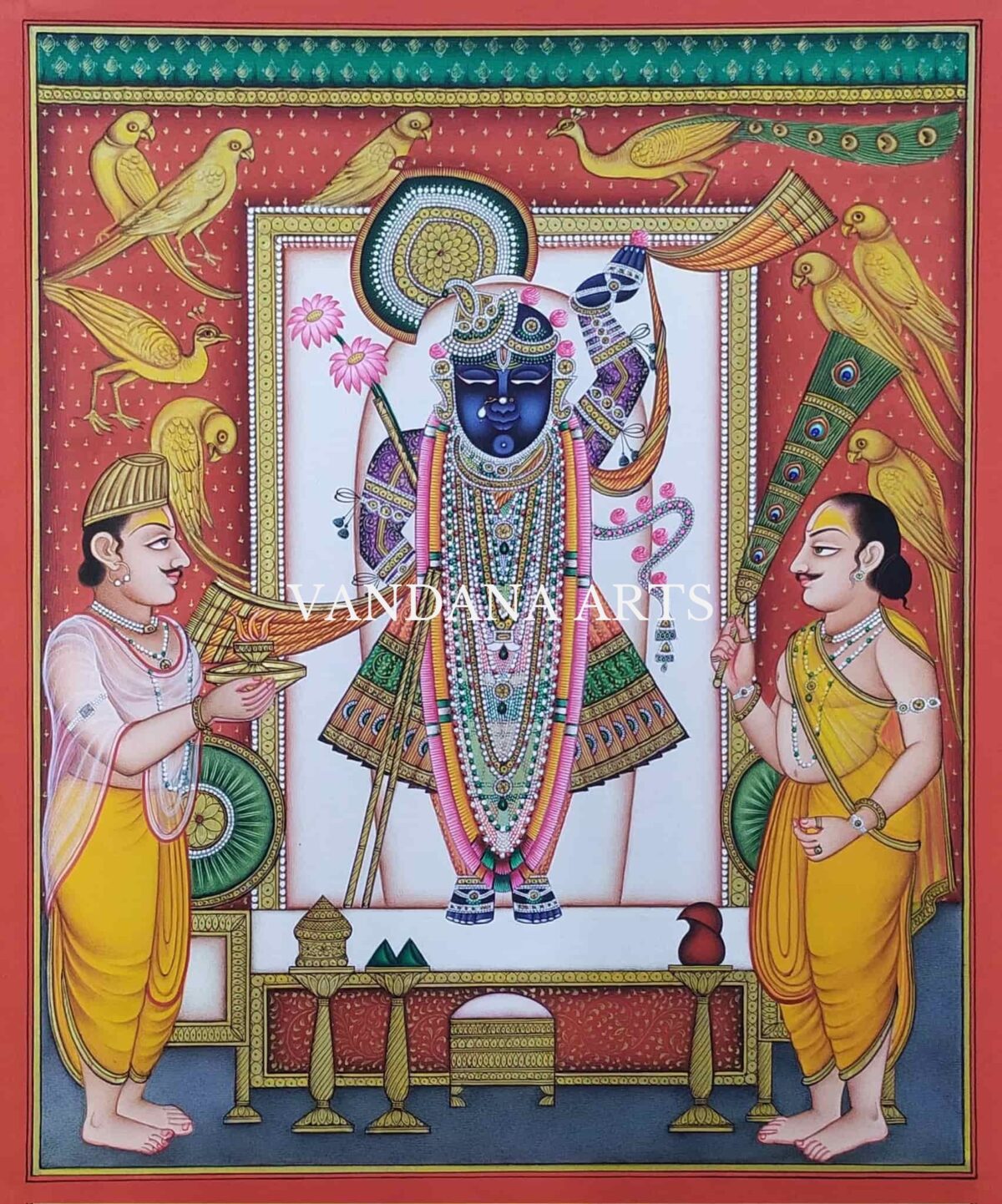 Shrinathji utsav shringar 10X12 inches